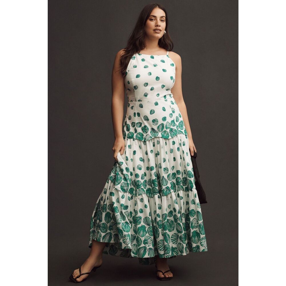 Anthropologie Maeve Tiered Maxi Dress